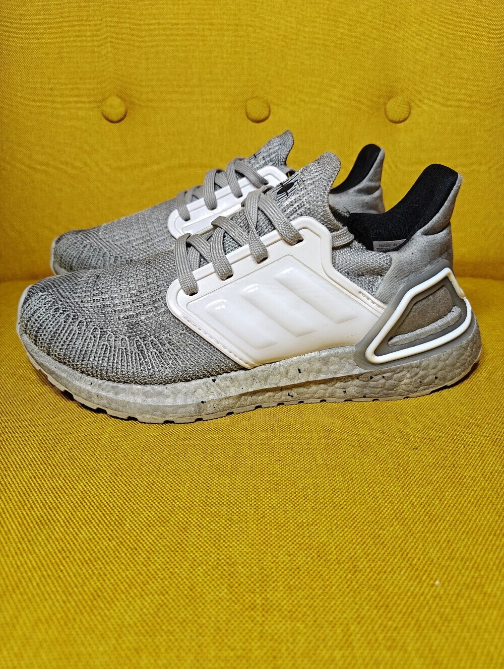Adidas UltraBoost 20 x James Bond 007 No Time to Die Gray White Women Sneakers 5